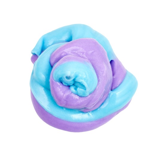 SLIME PUFF SENZORY PLAST DVOJFARBY - SLAJM GLUTEK