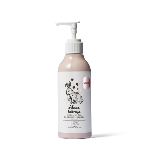 YOPE Prírodný gél na intímnu hygienu Aloe a sladké drievko 300ml