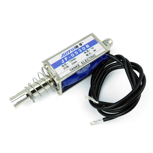 Sťahovací elektromagnet 12V 0,5kg 5N JF-0530B