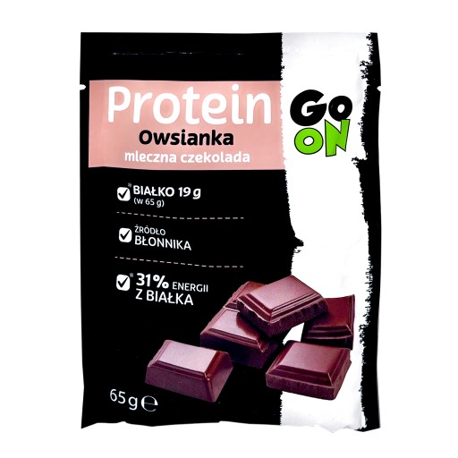 SANTE GO ON NA RAŇAJKY PROTEÍNOVÁ OVSNÁ VLOČKA 65G MLIEČNA ČOKOLÁDA