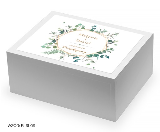 Tortové krabičky so svadobným štítkom + personalizácia