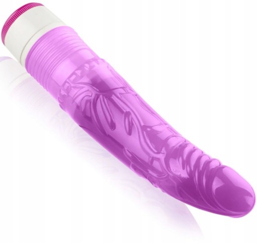 SEX VIBRATOR FLEXIBILNÝ DILDO PENIS SILNÉ VIBRÁCIE