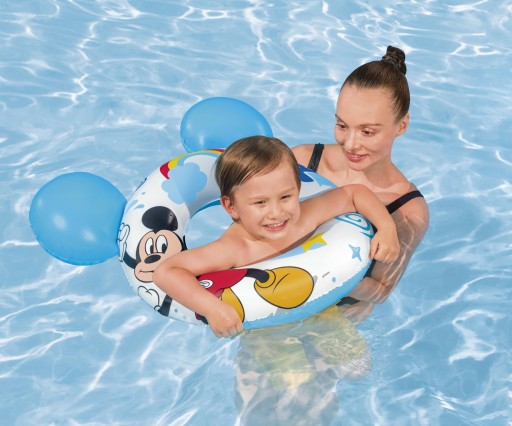 Bestway 9102K Disney Junior Mickey&Friends krúžok na plávanie 74 cm x 76 cm