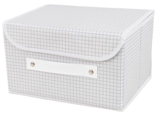 NÁDOBA SO SUCHÝM CESTOM NA ORGANIZÁTOR PRÁDLA TEXTILNÁ KRABIČKA NA ŠATNÍK 26x20x16