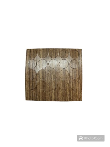 Kronospan Nábytková zátka 0546 RW Karamel Franklin Walnut