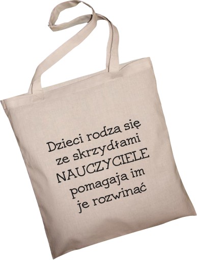 EKO BAVLNENÁ TAŠKA DARČEK DEŇ UČITEĽOV 440