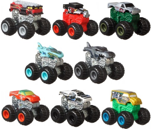 HOT WHEELS MONSTER TRUCKS MYSTERY TRUCKS MINI SURPRISE SÉRIA 1 GPB74
