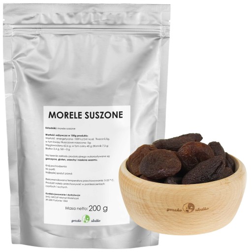 SUŠENÉ MARHULE sladké prírodné ovocie 0,2 kg