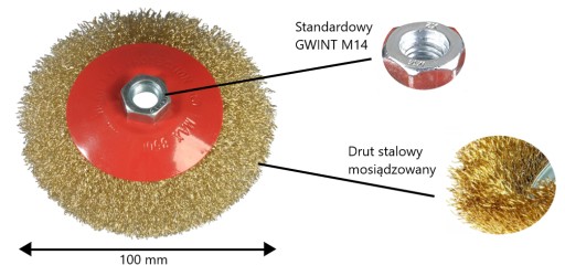 KEFA NA ČISTENIE DROBNEJ BRÚSKY 100mm