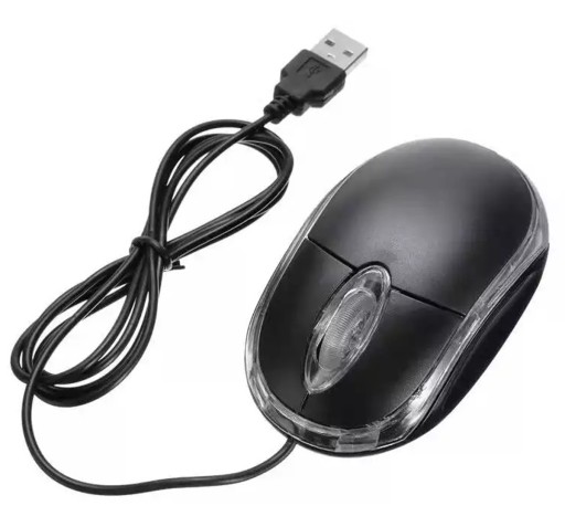 USB LED KOMPAKTNÁ OPTICKÁ MYŠ AK190