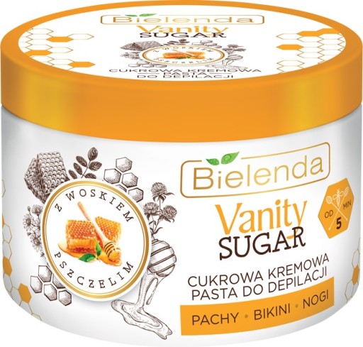 Cukrová depilačná pasta s cukrom Bielenda Vanity