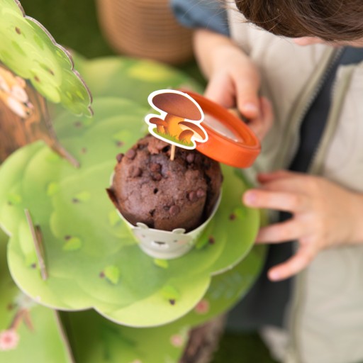 Podložky na muffiny Forest Friends, 6 ks