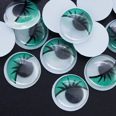 POHYBLIVÉ OČI NA DEKORÁCIU 12x3,5mm 20ks