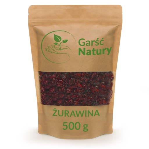 Brusnice Sušené čerstvé rezané prírodné 0,5kg 500g