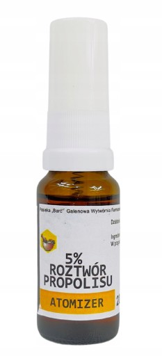 5% propolis ROZTOK 20g s ATOMIZER BARĆ včelín