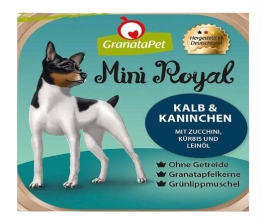 GranataPet, Mini Royal, Krmivo pre psov, 150g