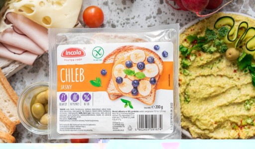 Incola Bezlepkový chlieb svetlý 200 g