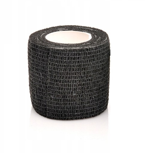Samolepiaci súdržný obväz 4,5 m x 2,5 cm čierny