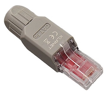 ZÁSTRČKA, RJ45 UTP ZÁSTRČKA, CAT.5E, BEZ NÁSTROJA, SKRUTOVANÁ