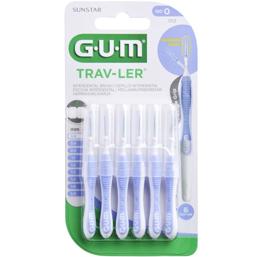 GUM medzizubné kefky, čističe, stierače