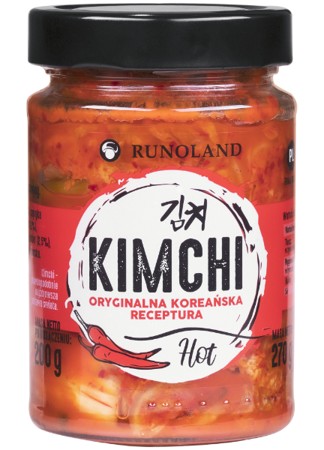 Kimchi Hot 270g - Runolan - BEZ KONZERVANTOV