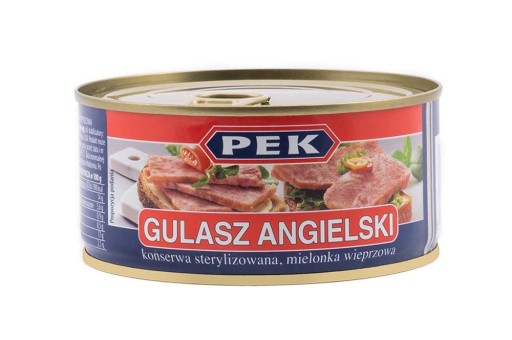 Anglický guláš z konzervy PEK 300G bravč