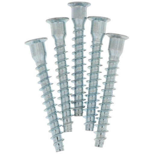 10X KONFIRMAT SKRUTKA DO DREVA 7x50mm nábytková skrutka