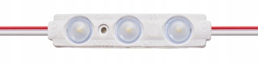 Modul 3 LED SMD 2835 0,72W studená IP67 Varšava