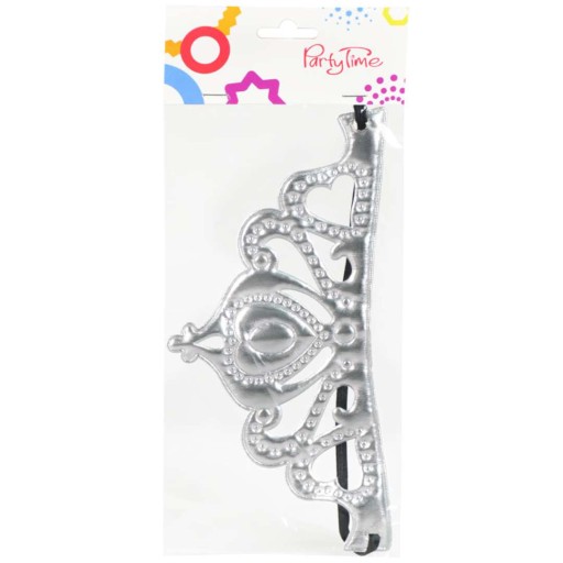 STRIEBORNÁ PRINCEZNÁ Kostým KORUNKA PRINCEZNEJ TIARA