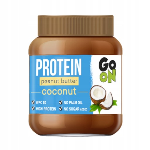 GO ON PROTEIN PEANUT BUTTER Arašidové MASLO 350 g