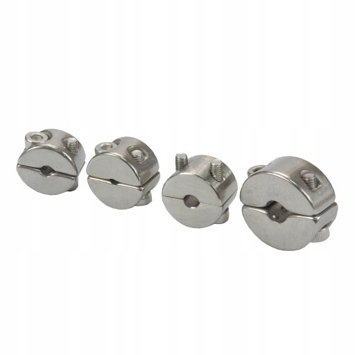 Okrúhla lanová svorka, NEREZ INOX, kyselinovzdorná V4 3mm, 1 ks.