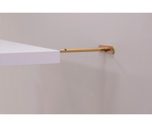 Montáž na policu Neviditeľná skrutkovacia konzola, 19 cm