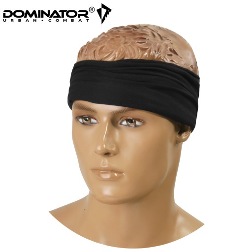 BANDANA BANDANA SCARF DOMINATOR SCARF, ČIERNA