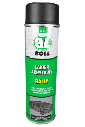BOLL MAT ČIERNY LEŠŤOVÝ SPREJ 500ML