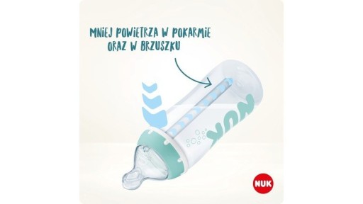 NUK SET S PROFESIONÁLNYM ADAPTÉROM NA FĽAŠU PROTI KOLIKE + KEFA