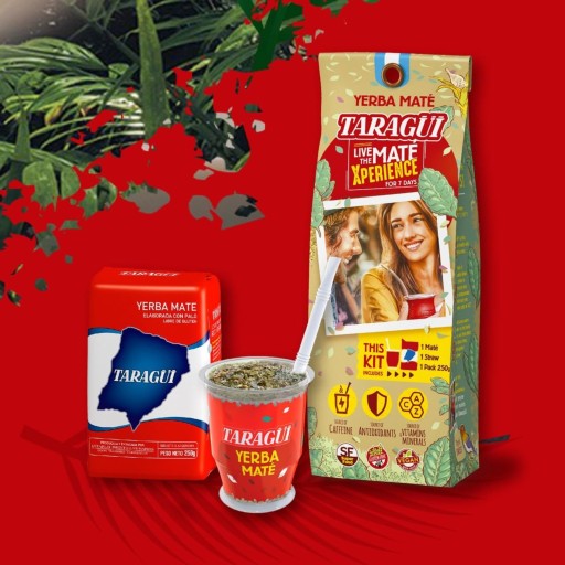 Kompletná štartovacia sada TARAGUI pre yerba maté
