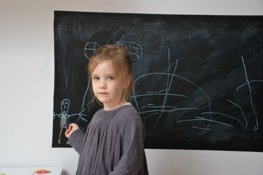 KRIEDOVÁ TABUĽKA SAMOLEPIACA S'COOL fólia 100 x 60 cm ZADARMO SADA kriedy