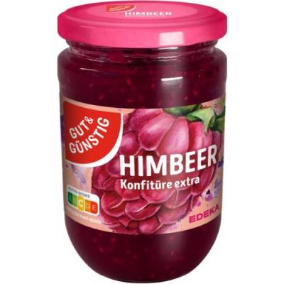 Malinový džem Extra 450g Edeka