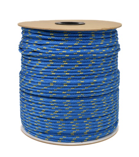 POLYPROPYLÉNOVÉ LANO Stavebné lano pletené 10mm 10m