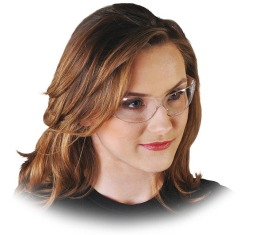 Ochranné okuliare, proti štiepeniu, bezfarebný polykarbonát PP-O2