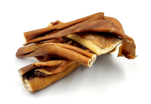 Hryzadlo pre psa - Hovädzia koža malé kúsky 500g