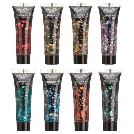 Mystic Chunky Glitter Gel MOONGLOW Prosecco