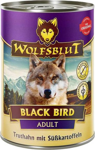 Wolfsblut dospelý čierny vták pre psov op. 395 g