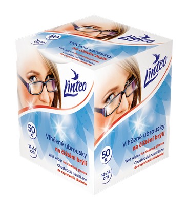 LINTEO VLHČENÉ OBALY NA OKULIARE A'50
