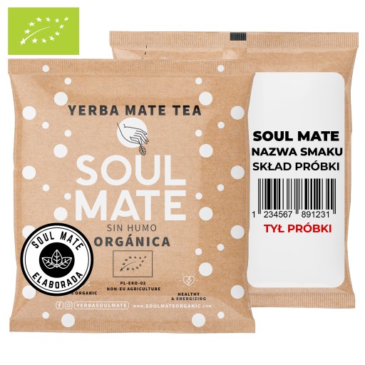 Soul Mate sin Humo Elaborada Organica vzorka 50g