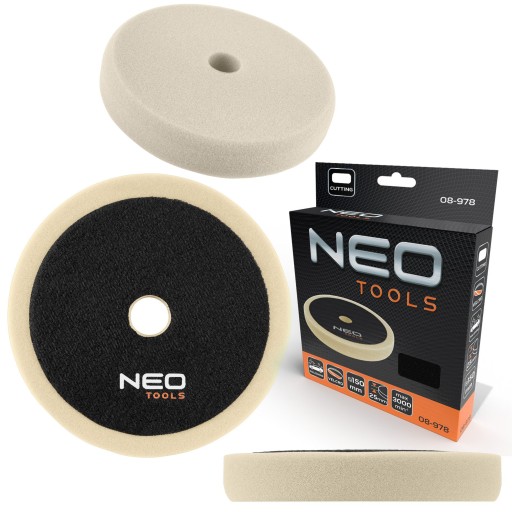 NEO TOOLS LEŠTIACA PODLOŽKA 150 X 150 MM X 25 MM BRÚSNA HUBKA 08-978