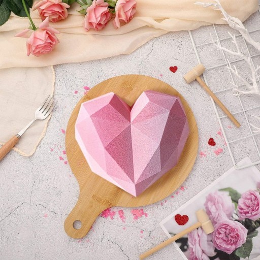 Silikónová forma HEART DIAMOND