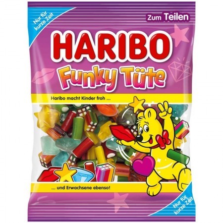 Haribo Funky Tüte Gummies 175 g