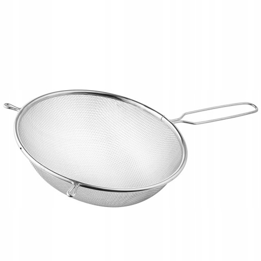 Kuchynské sitko, hlboké sitko, oceľ, cedník, 26 cm