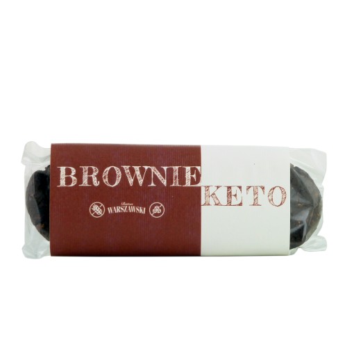 BROWNIE TYČINKA KETO BEZ PRIDANÉHO CUKRU, BEZLEPKOVÁ 50 g - VARŠAVA TYČINKA